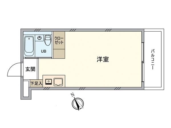 メゾン・ド・コリーヌ 間取図(平面図) メゾン・ド・コリーヌ 間取図(平面図)