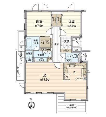 間取図(平面図)