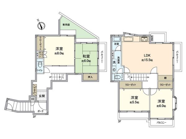 間取図(平面図)
