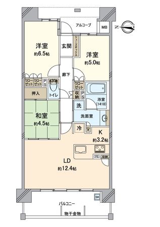 間取図(平面図)