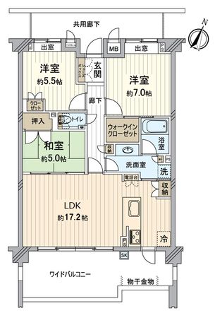 間取図(平面図)