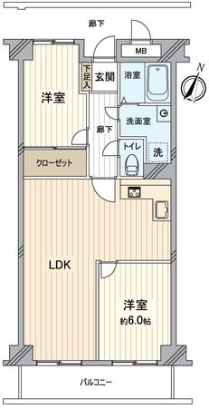 八事パークマンション 間取図(平面図) 間取図(平面図)
