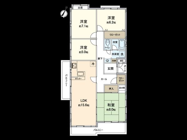 間取図(平面図)