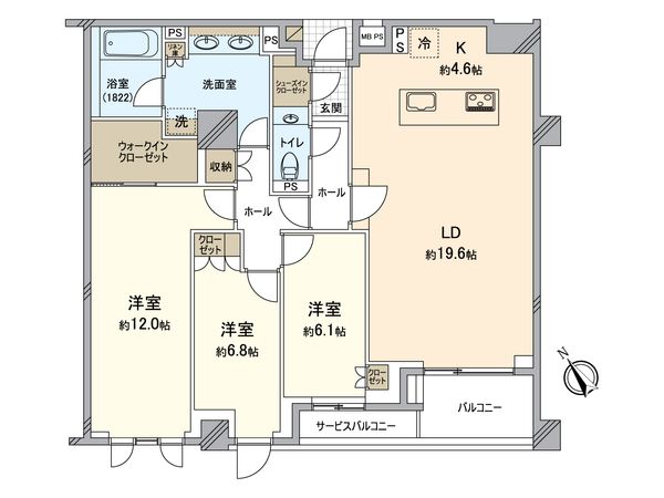 間取図(平面図)