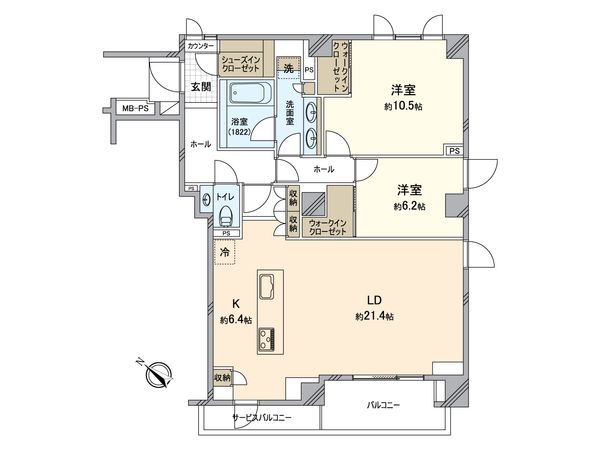 間取図(平面図)
