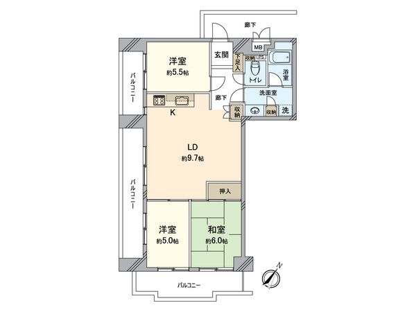 間取図(平面図)