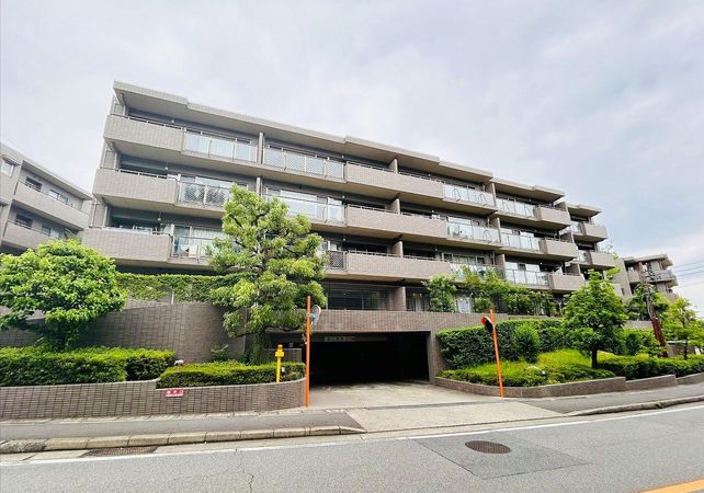 八事月見ヶ岡シティハウス センターガーデン 外観