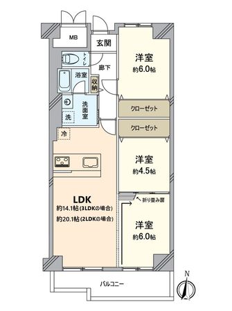 間取図(平面図)