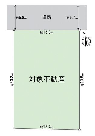 尾張旭市旭台2丁目 土地 区画図 尾張旭市旭台2丁目 土地 区画図