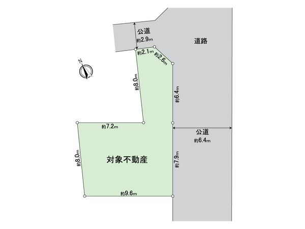 守山区新守西 土地 区画図 守山区新守西 土地 区画図