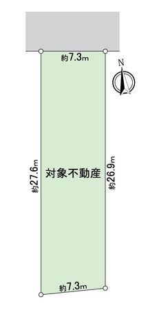 名東区亀の井2丁目 土地 区画図 名東区亀の井2丁目 土地 区画図
