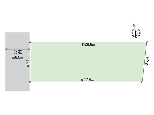 名古屋市上志段味特定土地区画整理事業150-2街区 区画図