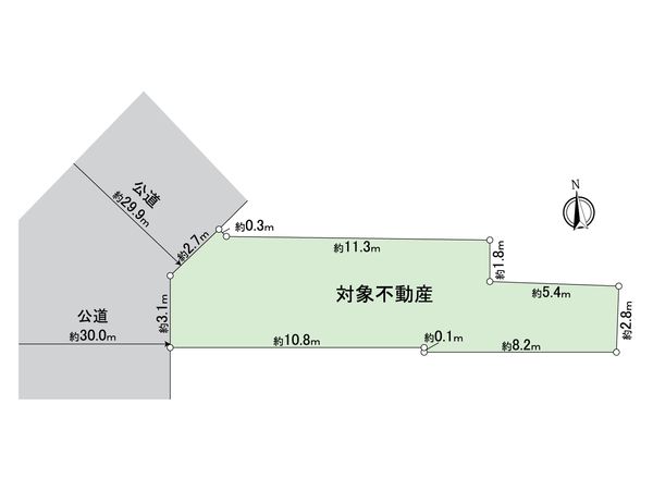 西区那古野2丁目 土地 区画図 西区那古野2丁目 土地 区画図