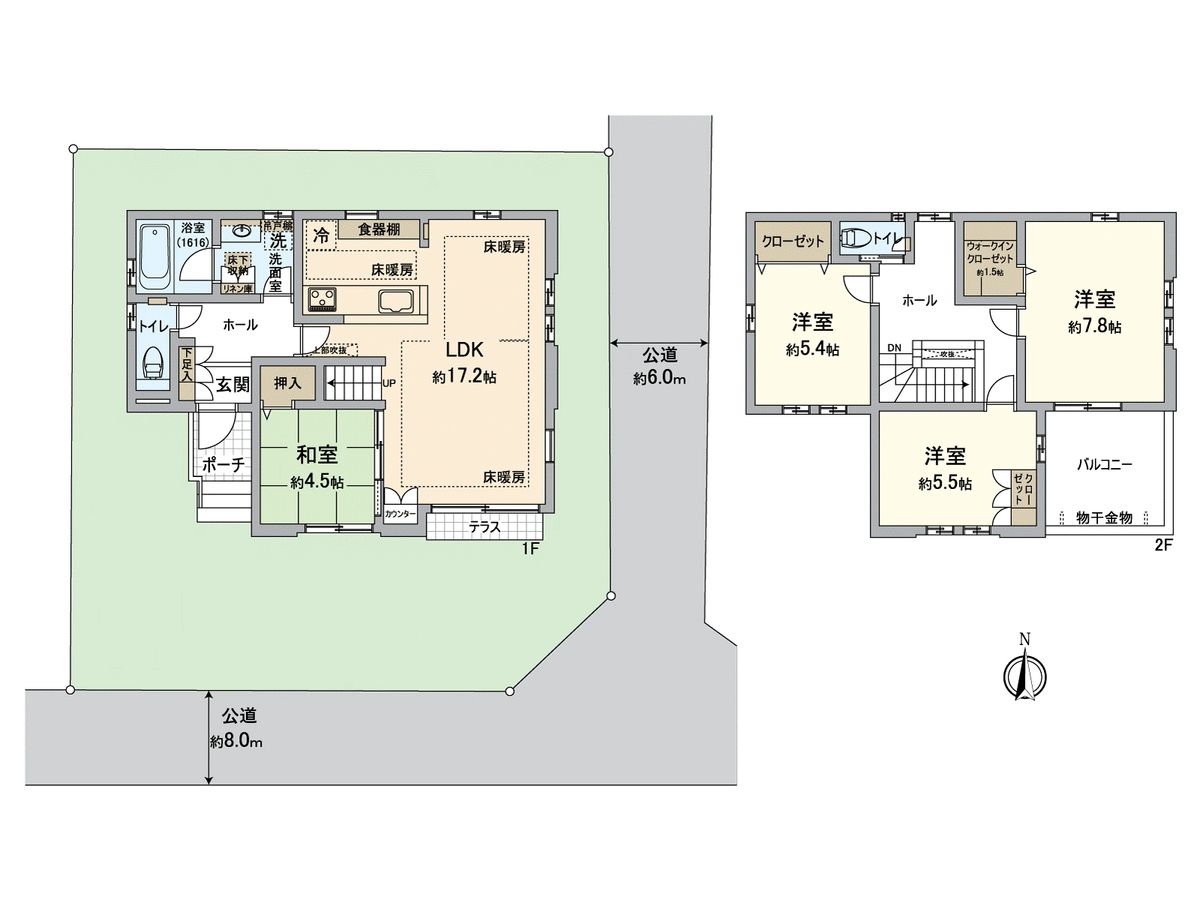 間取図(平面図)
