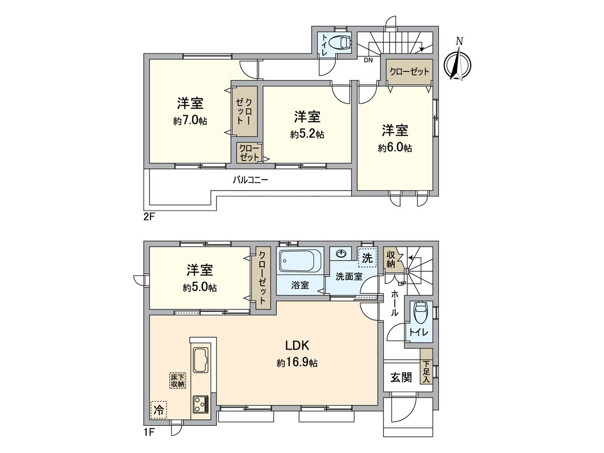 間取図(平面図)