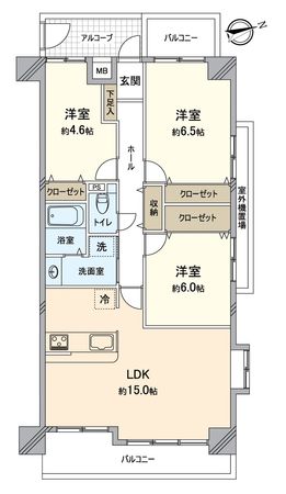 間取図(平面図)