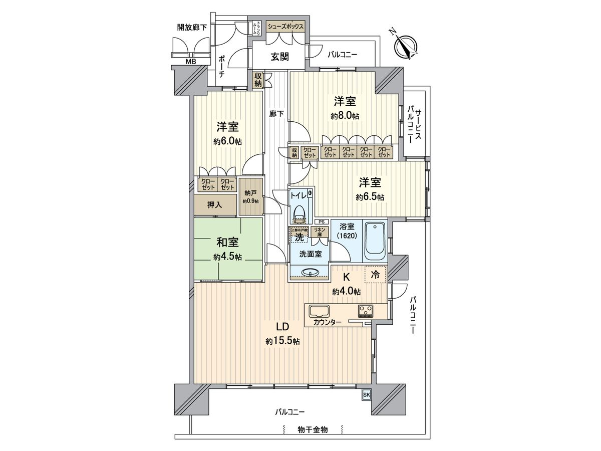 間取図(平面図)