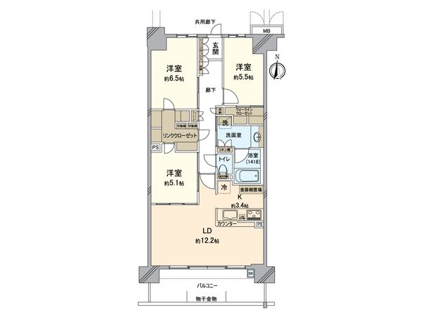 プレミスト藤が丘シーズンフェイス 間取図(平面図) プレミスト藤が丘シーズンフェイス 間取図(平面図)