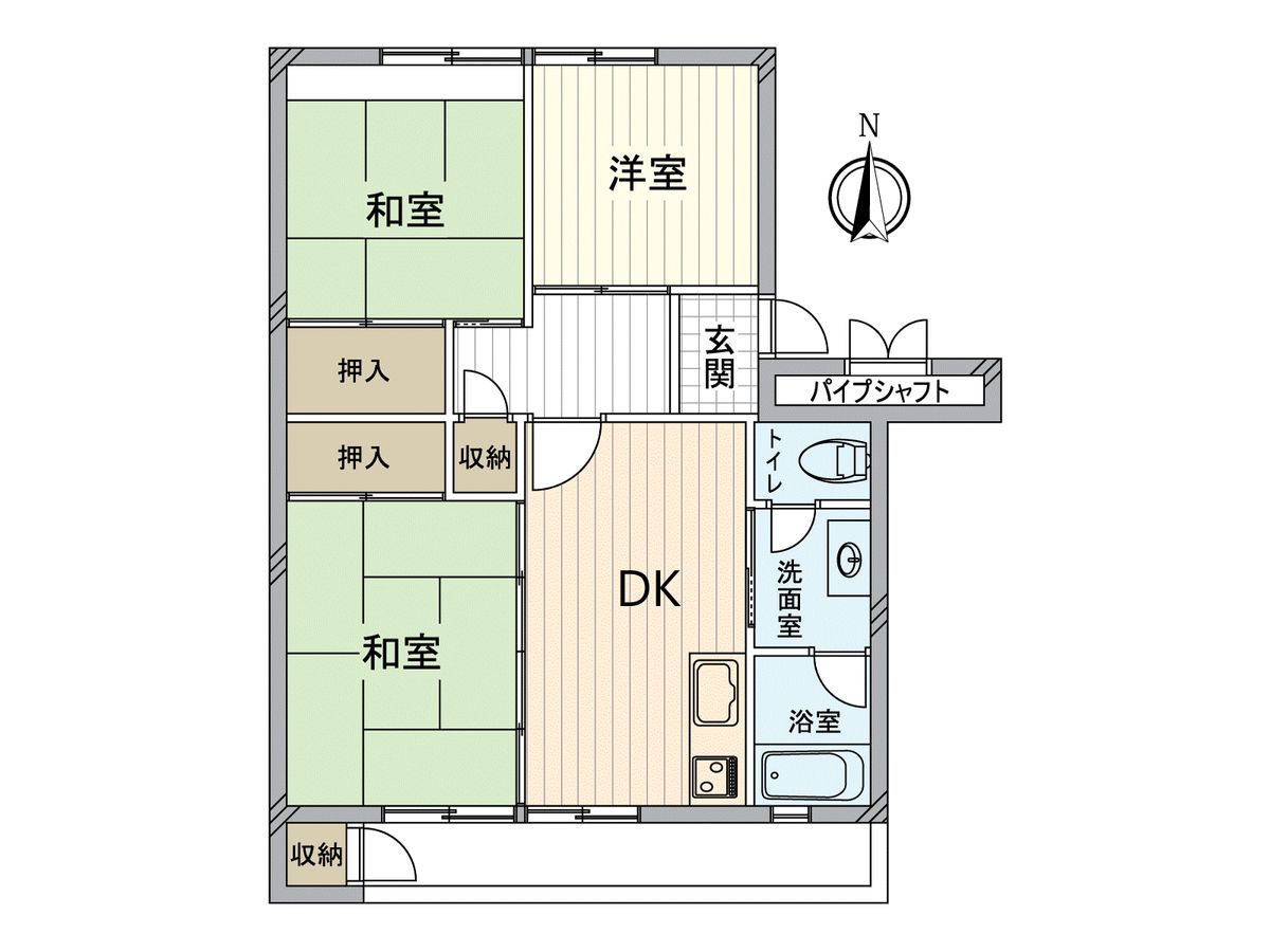 間取図(平面図)