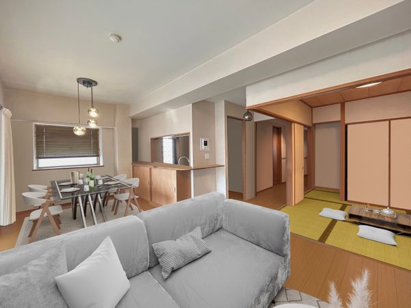 グリーンベル長久手南 リビング リビング