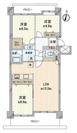 間取図(平面図)