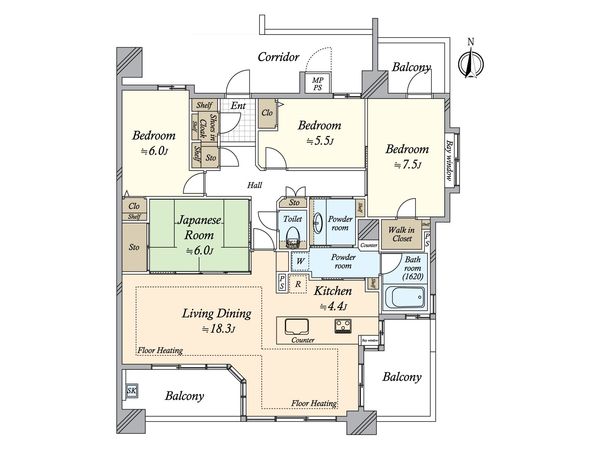 間取図(平面図)