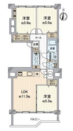 間取図(平面図)