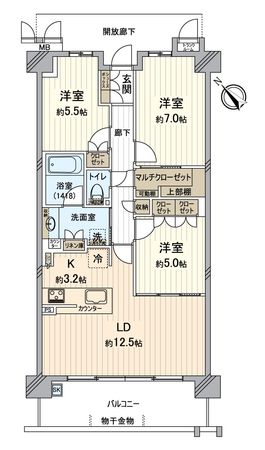 間取図(平面図)