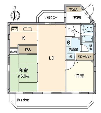 グリーンハイツ外堀通り 間取図(平面図) グリーンハイツ外堀通り 間取図(平面図)