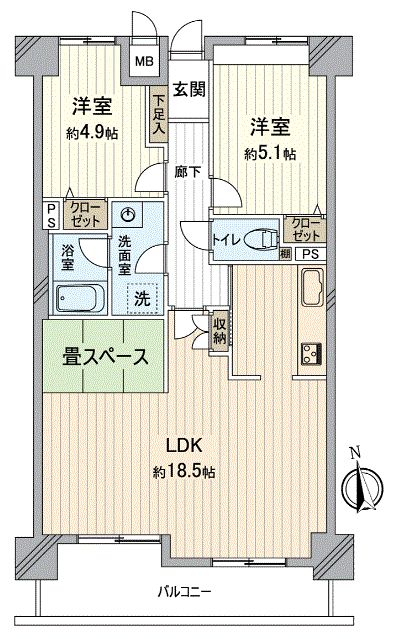 間取図(平面図)