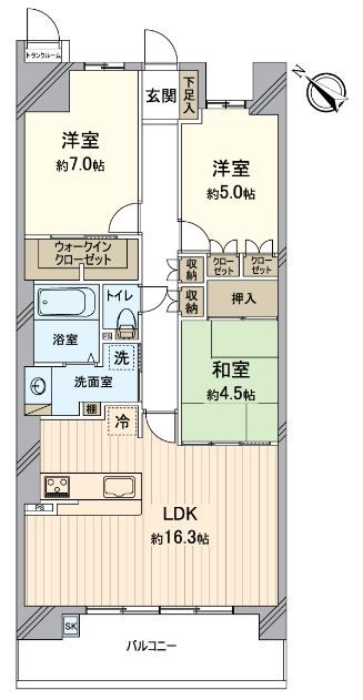 間取図(平面図)