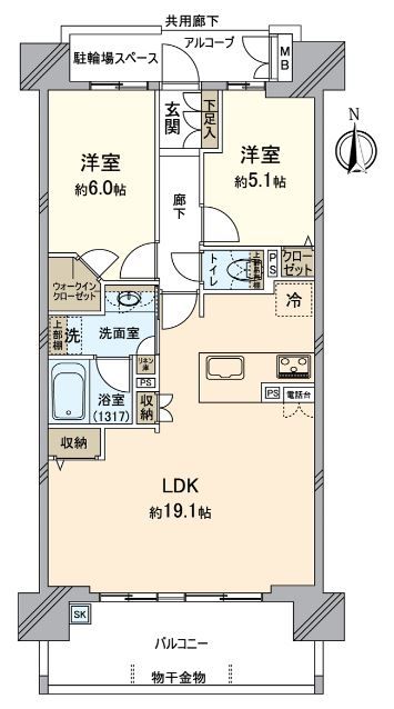 間取図(平面図)