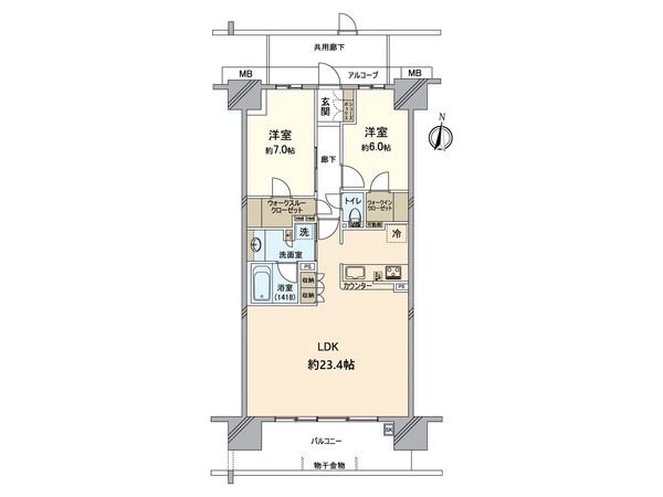 シエリア本郷駅前 間取図(平面図) シエリア本郷駅前 間取図(平面図)