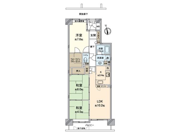 パークシティ新瀬戸 2番街スカイスクエア 間取図(平面図) パークシティ新瀬戸 2番街スカイスクエア 間取図(平面図)