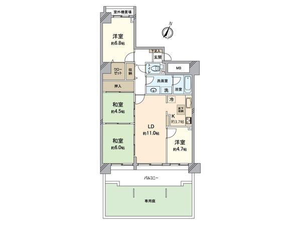 シーアイマンション三郷 弐番館 間取図(平面図) シーアイマンション三郷 弐番館 間取図(平面図)