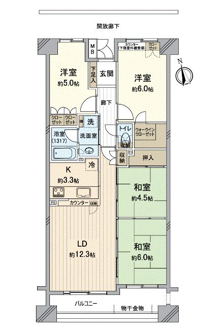 間取図(平面図)