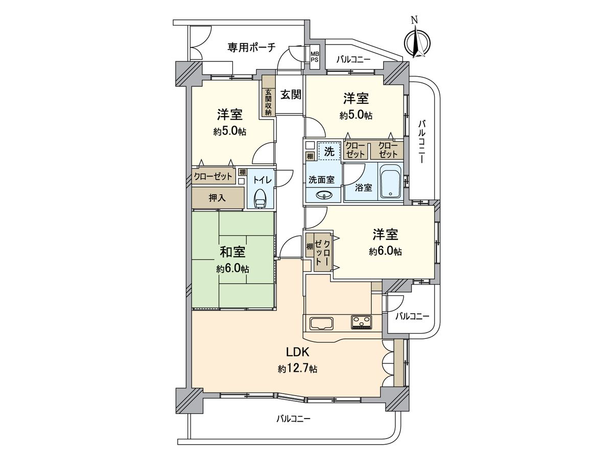 間取図(平面図)