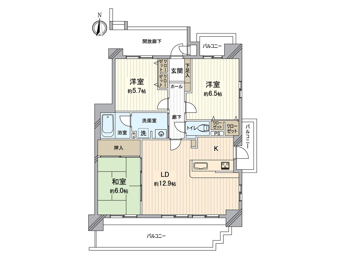 間取図(平面図)