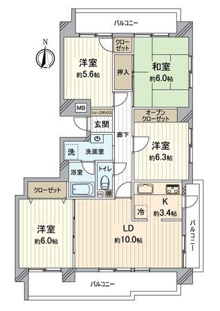 間取図(平面図)