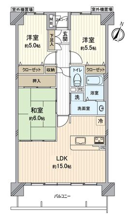 間取図(平面図)