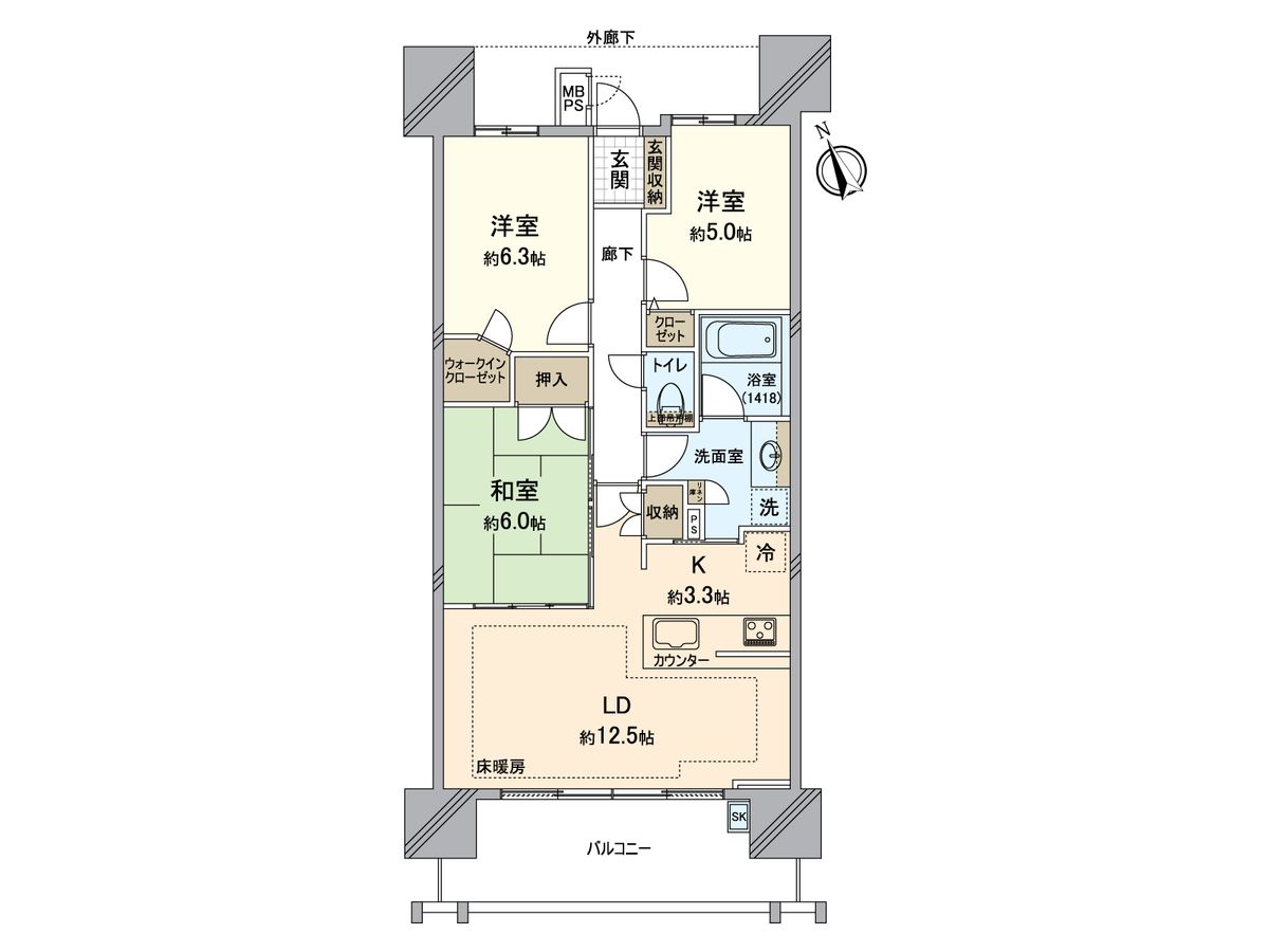 間取図(平面図)