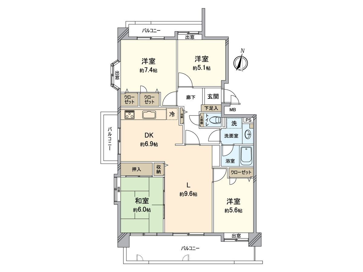 間取図(平面図)