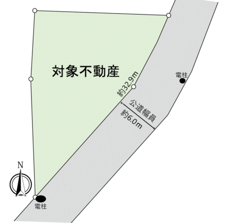 桑名市大山田二丁目 地形図