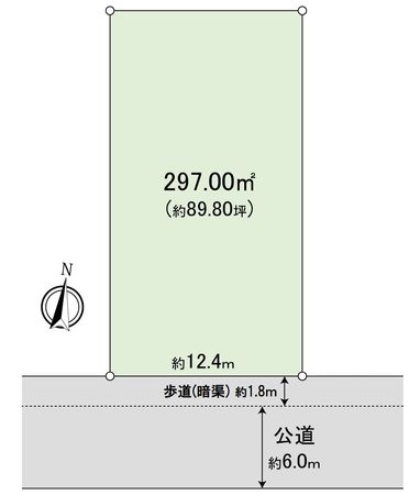 豊橋市羽根井西町 土地 区画図 豊橋市羽根井西町 土地 区画図