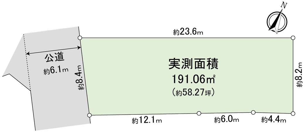豊川市花井町 土地 区画図 豊川市花井町 土地 区画図