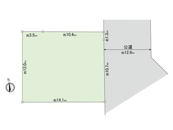 豊橋市牟呂公文町 土地 区画図 豊橋市牟呂公文町 土地 区画図