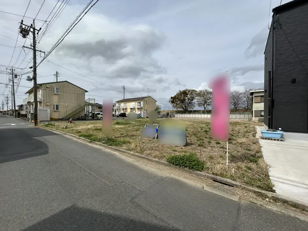 【現地写真】南側/幅員約4.0ｍに接道のした整形地。日当たりの良好です。
