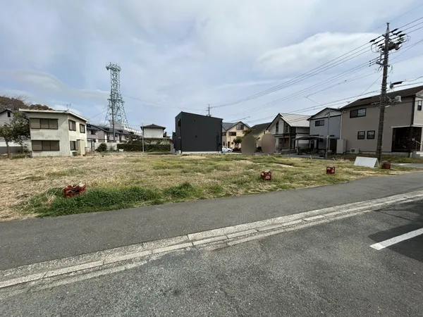 【現地写真】南側/幅員約4.0ｍに接道のした整形地。日当たりの良好です。