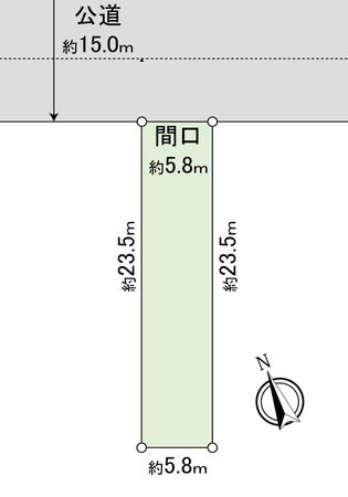 豊橋市魚町 土地 地形図