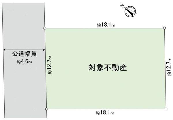 豊橋市牧野町 土地 区画図 豊橋市牧野町 土地 区画図